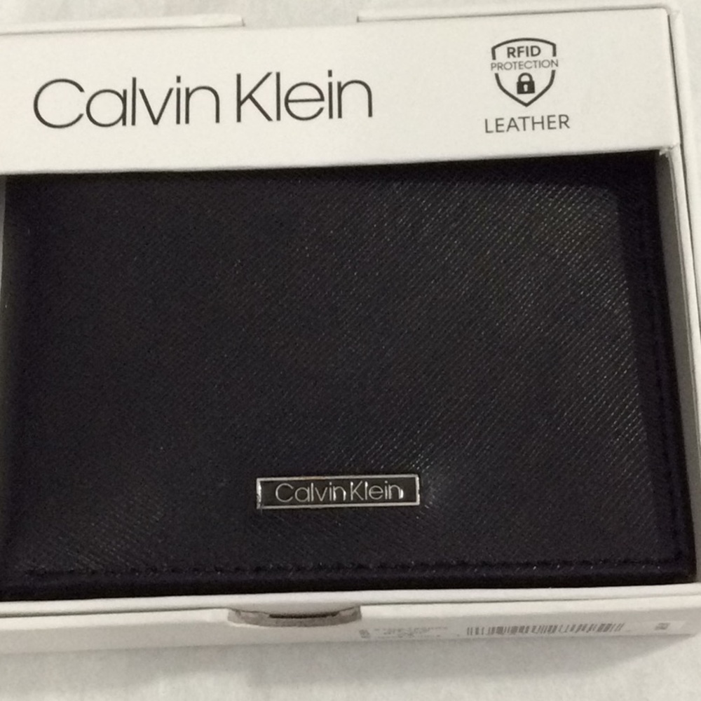 Calvin Klein RFID Black Bifold Wallet